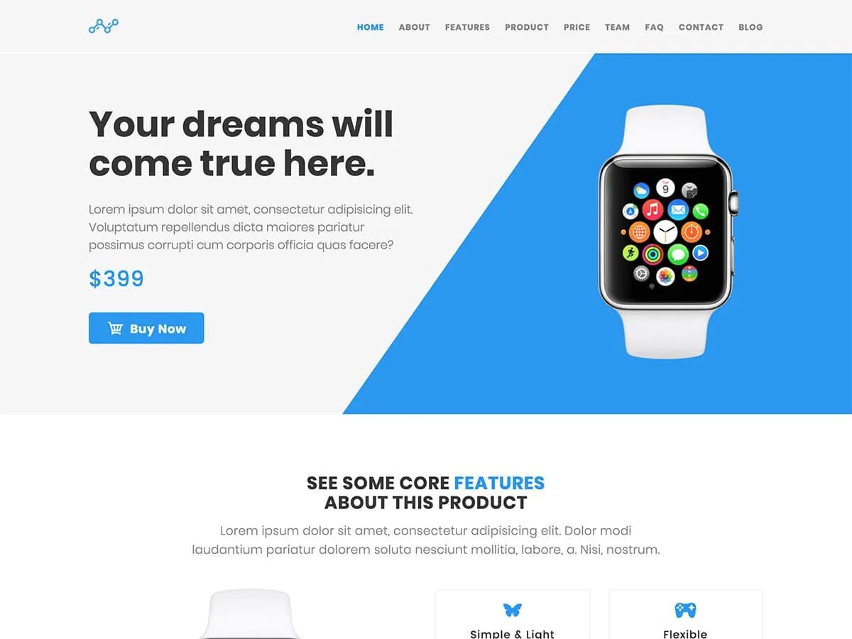 Wordpress products. Single product page. product page design. woocommerce product website. single products page web.