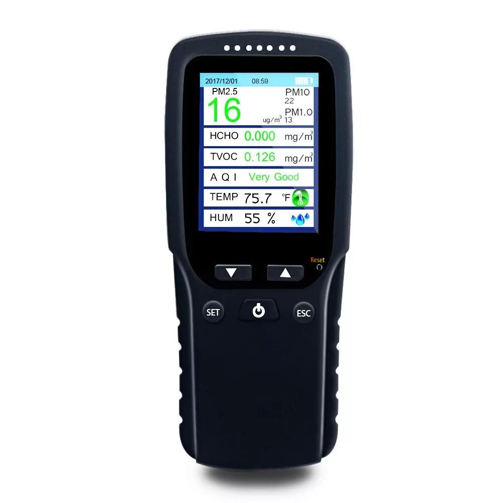 Quality monitor. Измерение качества воздуха aq9600. air quality detector jbl-b600.