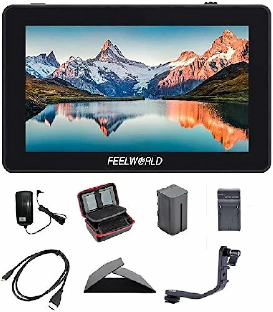 Feelworld f6 Plus. Feelworld f6 Plus DC output.