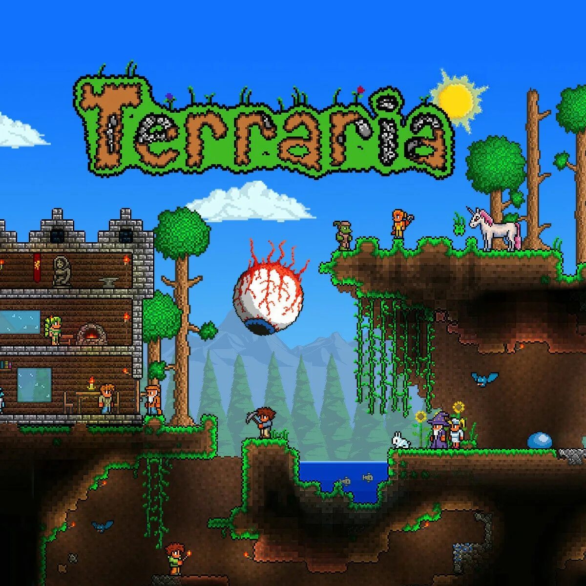 Старая игра террария. Terraria Xbox 360. Terraria Постер. Террария версия 1.3.5. Террария 14.4.4.