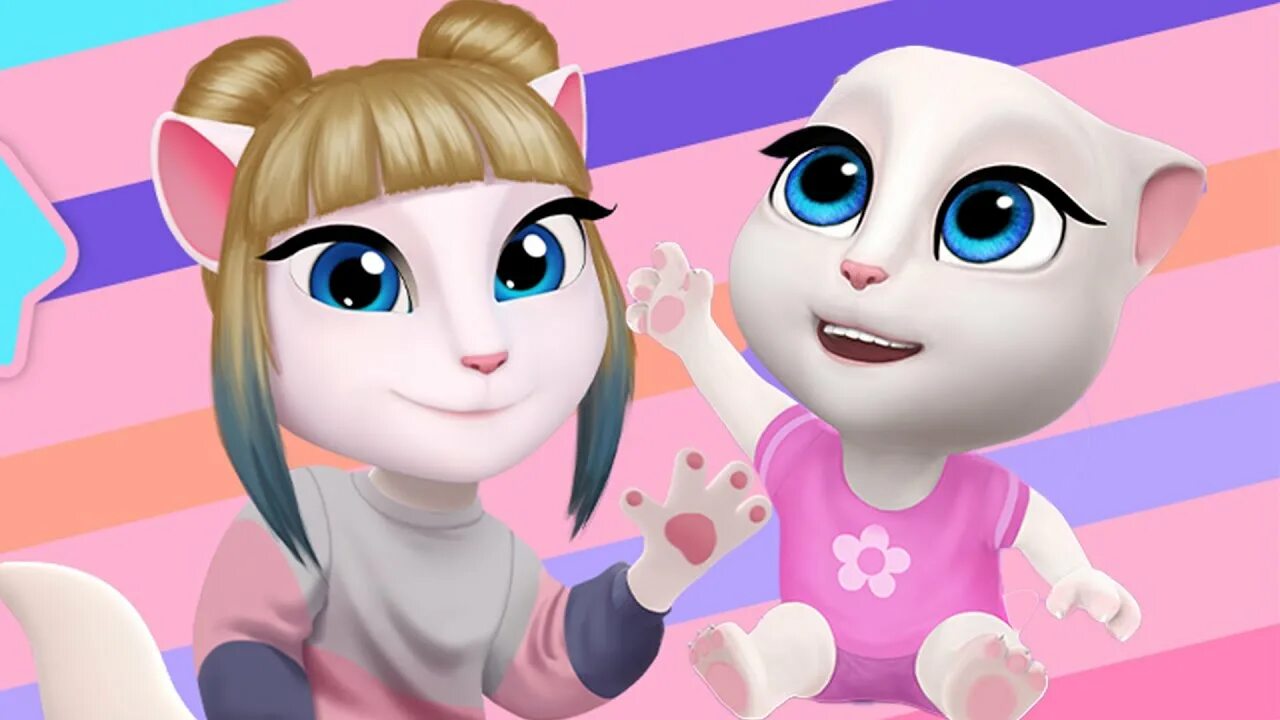 Анджела 2. My talking Angela. Нулс последняя версия с анжелой и мелоди