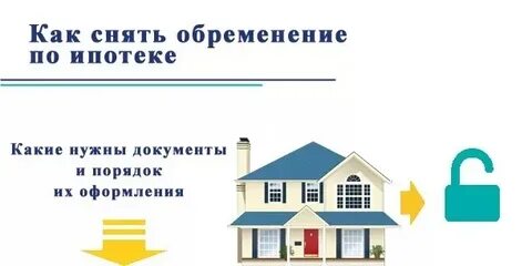 Через какое время снимается обременение