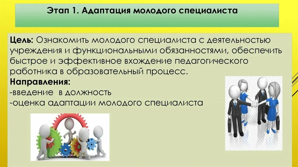 Этапы адаптации молодого специалиста. Адаптация молодых специалистов. Этапы процесса адаптации молодых специалистов. Социальная адаптация молодых специалистов. 1 этап адаптации