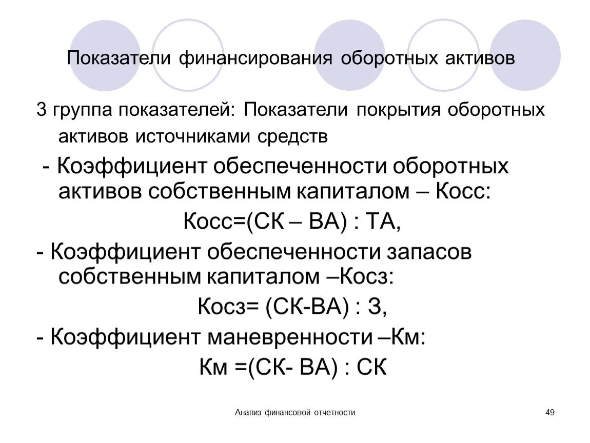 Обеспеченность оборотных активов собственным оборотным капиталом. Коэффициент обеспеченности собственным оборотным капиталом. Коэффициент обеспеченности собственными оборотными активами. Коэффициент покрытия активов чистым оборотным капиталом. Показатели оборотных активов.