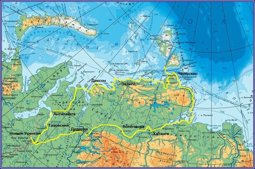 Острова карского моря названия. Мыс Челюскин на полуострове Таймыр на карте. Полуостров Таймыр мыс Челюскин. Мыс Челюскин на карте Евразии. Полуостров Таймыр Карское море.