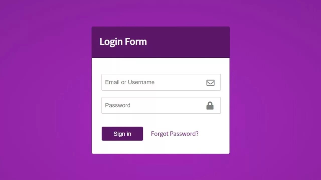 Flat forms