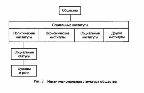 Структурные элементы социальной сферы
