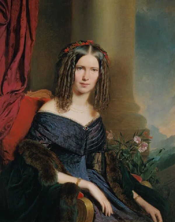 Дама с какого года. Franz EYBL 1806-1880.