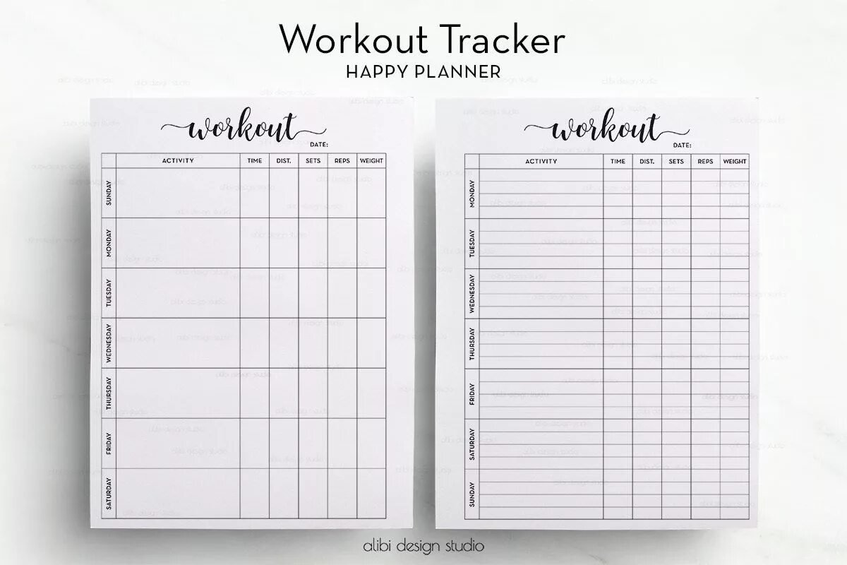 Tracker pages