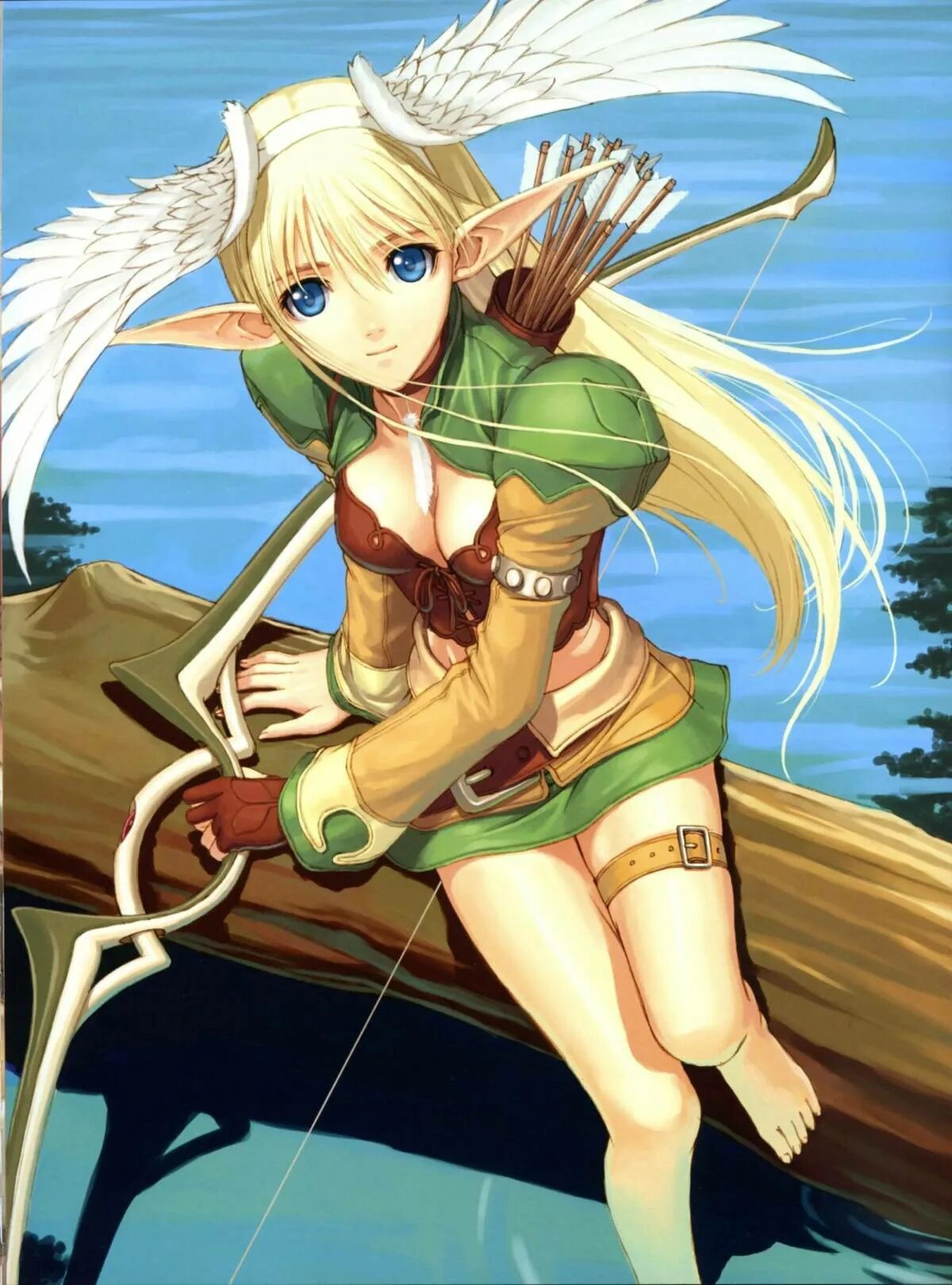 Elf wife. Tony taka эльфийка. Tony taka принцесса эльфов.