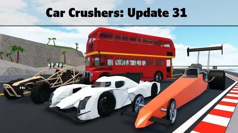 Crushes car