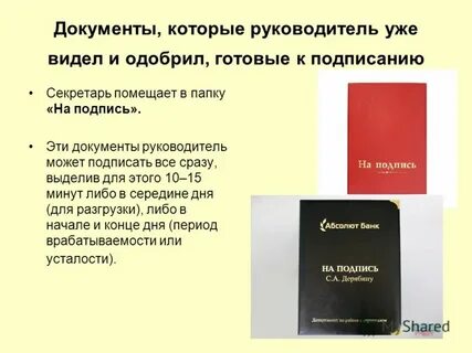 Личное дело директора документы