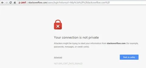 Err address invalid