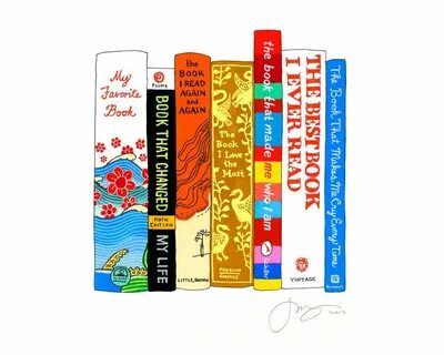 My but books went