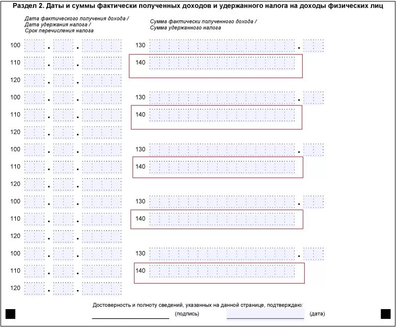 Сумма налога удержанная в 6 НДФЛ. Строка 140 6 НДФЛ. Строка 140 форма 2. Строка 140 в 6 НДФЛ чему равна.