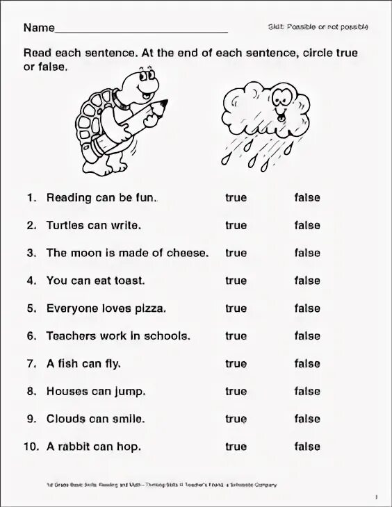 Read and choose the true statement. Reading true false. reading true false worksheets. true false worksheets. true false for kids.