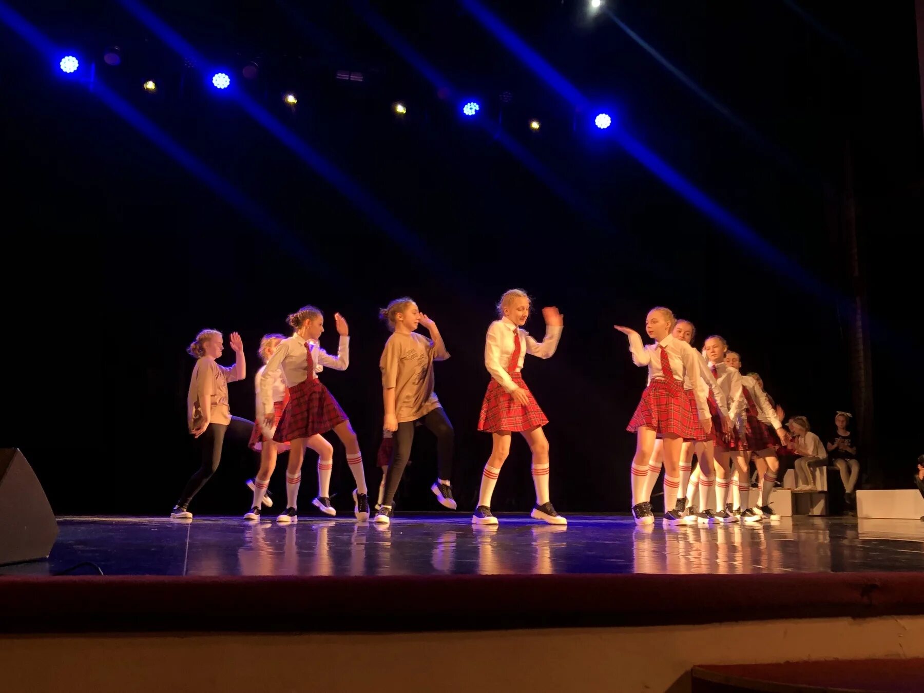 юный хореограф.