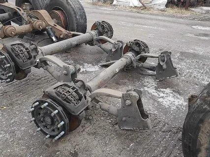 Оси полуприцепа шмитц