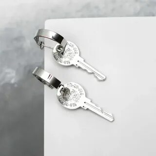 Серьги ключи