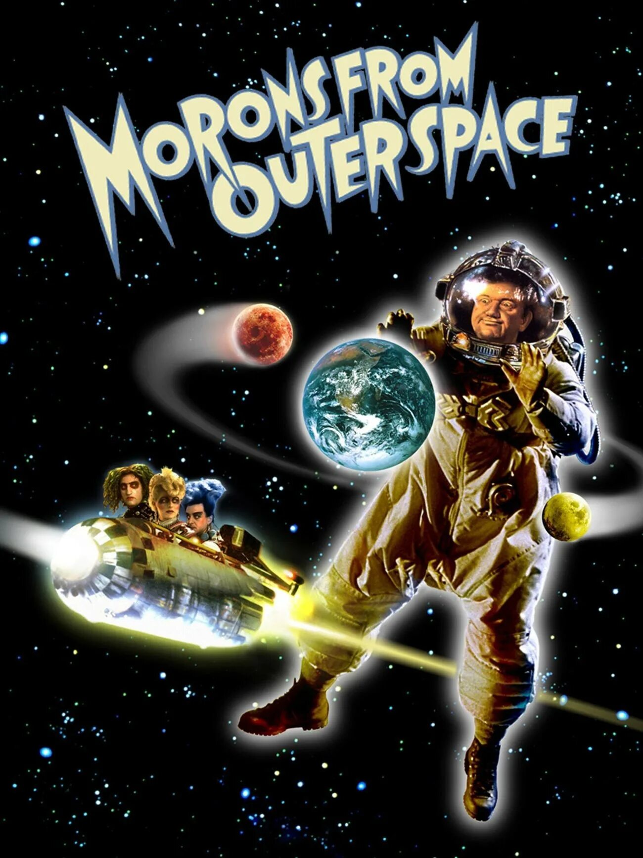 From outer space. Space movie 1992. space morons. gayniggers from outer space poster.