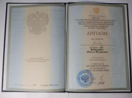 Московский государственный университет имени шолохова
