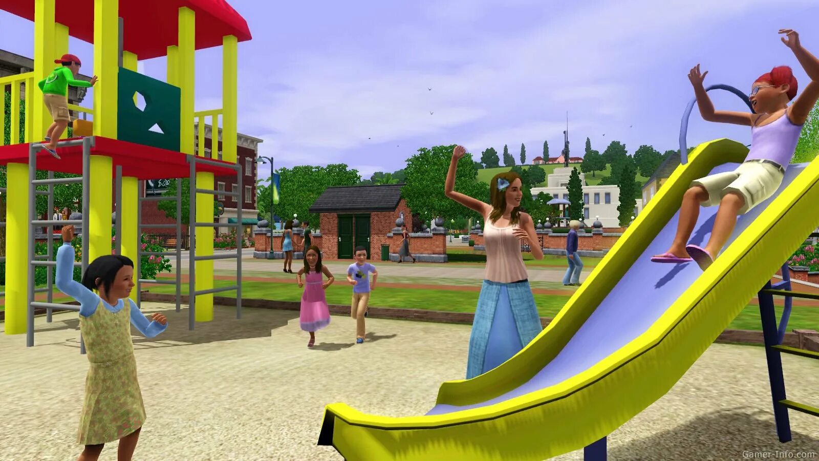 Симс 3 готовые. Симс 3. SIMS 3 screenshots. Симс 3 картинки. SIMS 3 аквапарк.