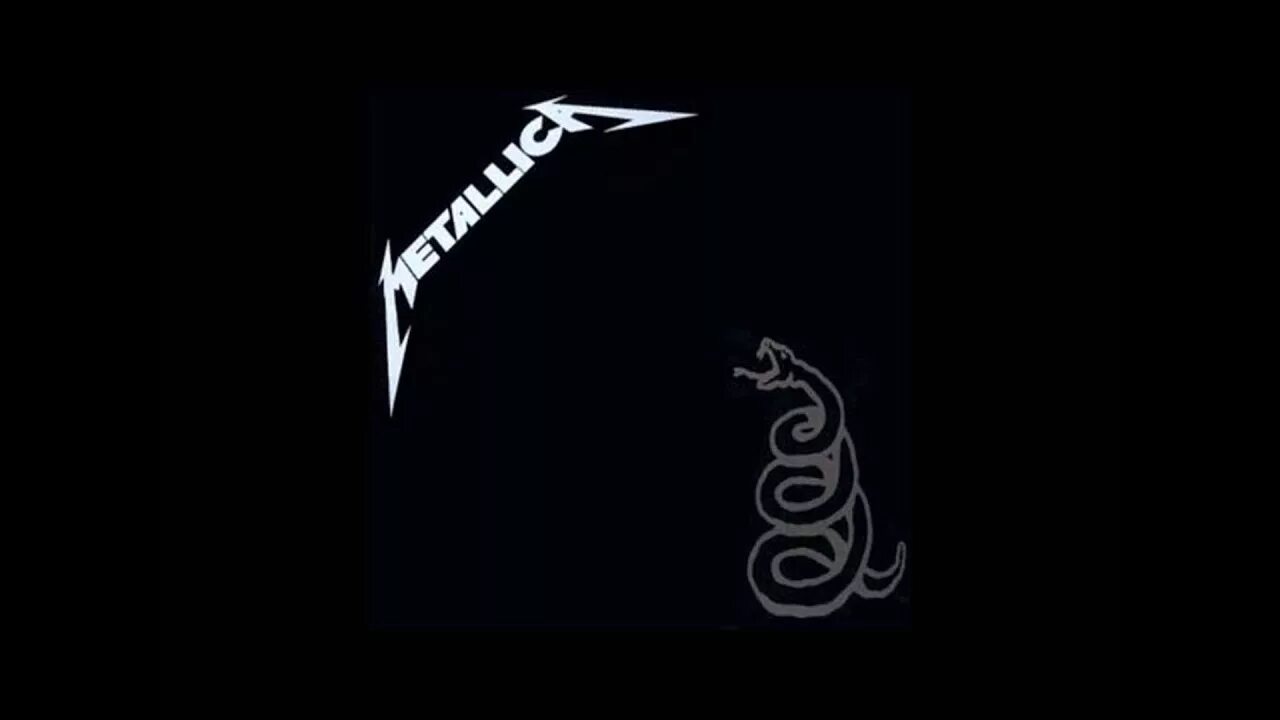 Рок версия металлика. Metallica 1991 Black album. Metallica Black album. Metallica Black album обложка. Metallica логотип.