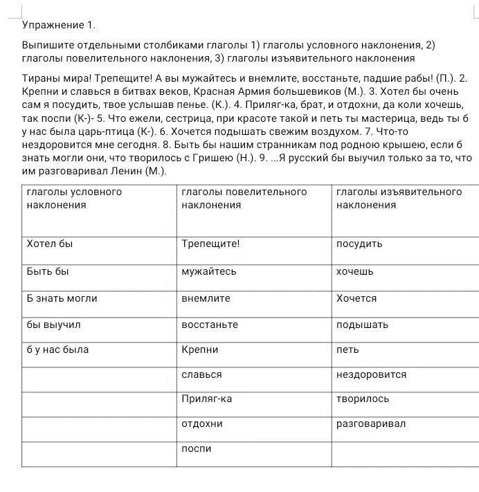 Выпиши глаголы в форме повелительного. Выпишите отдельными столбиками глаголы. Выпишите отдельными столбиками глаголы 1 неопределенной формы. Глагол трепетать форме.