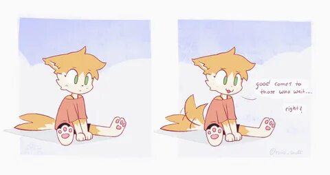 rolo (rolo stuff), cat, blush, tail wagging, rolo_stuff. 