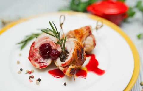 Сложные горячие закуски из мяса