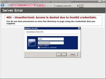 Unauthorized access