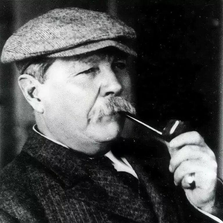 Конан дойль. Arthur Conan Doyle. Портрет Конан Дойла.