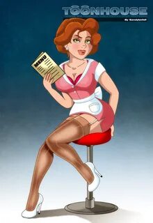 sandybelldf, annie hughes, iron giant, high heels, milf, waitress.