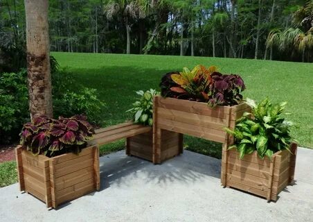 Wooden garden