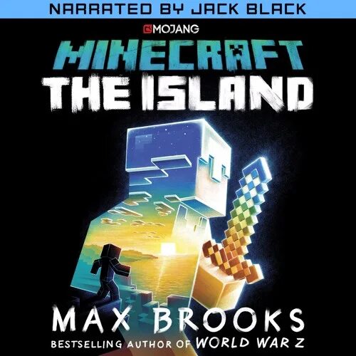 Включи аудиокнигу игры. Макс Брукс майнкрафт остров. Minecraft: the Island Макс Брукс книга. Майнкрафт гора книга Макс Брукс. Книги по майнкрафту Макс БРИКС.