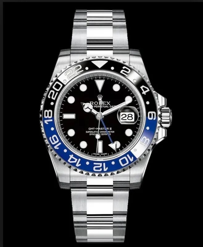 Rolex master 2. Rolex GMT-Master II "Batman". Rolex GMT-Master II 40mm Steel. Ролекс GMT Master 2. Rolex GMT Master 2 Batman.