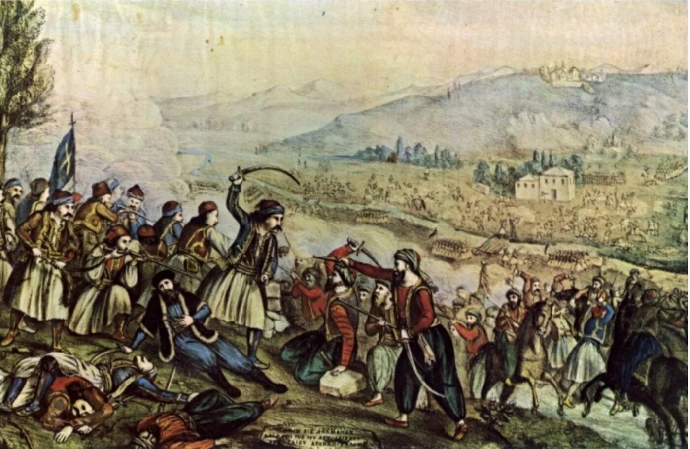 Османская Империя 1821. Революция в Греции 1821-1829. Греческое восстание 1821.