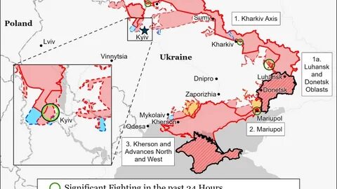 Институт войны карта