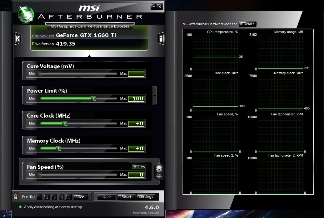Как разогнать видеокарту geforce