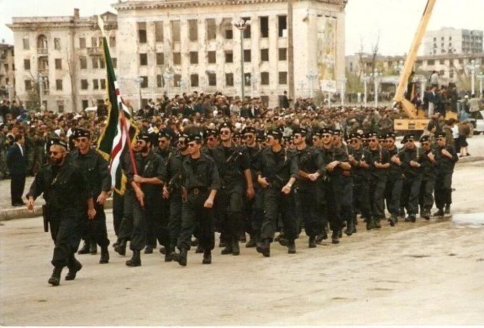 Президентская гвардия Джохара Дудаева. Чеченская Республика Ичкерия армия. Чеченской Республики Ичкерия 1994 года.
