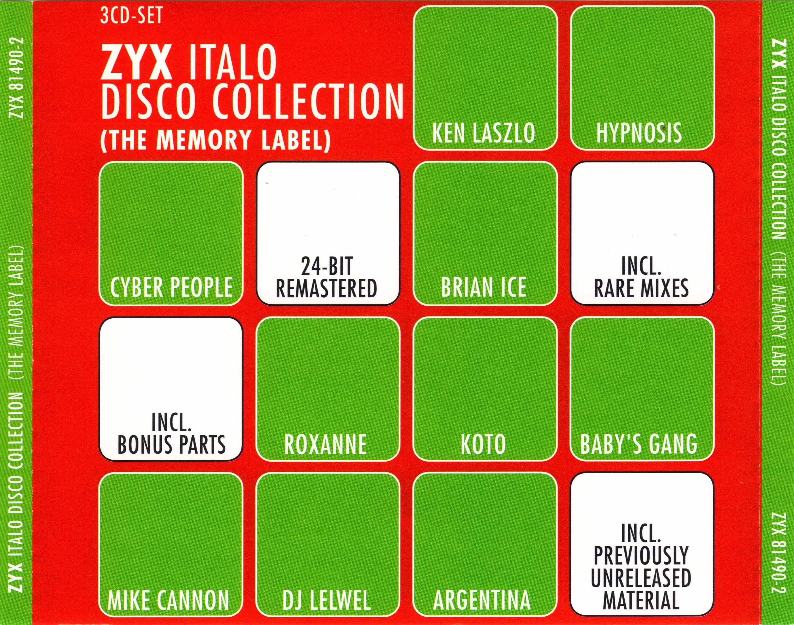 I Love ZYX Italo Disco collection 20. Collection of Italo Disco Vol 1. Cyber people ZYX Italo Disco collection (the Memory Label) cd1. I Love ZYX Italo Disco collection 16. Italo disco collection