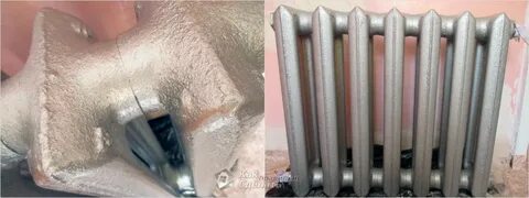 Течь батареи между секциями