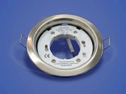 Светильники ecola gx53
