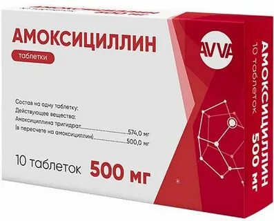 Амоксициллин 500 таблетки отзывы
