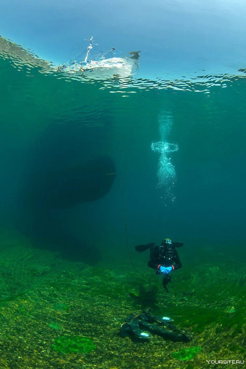 Вода из глубин байкала