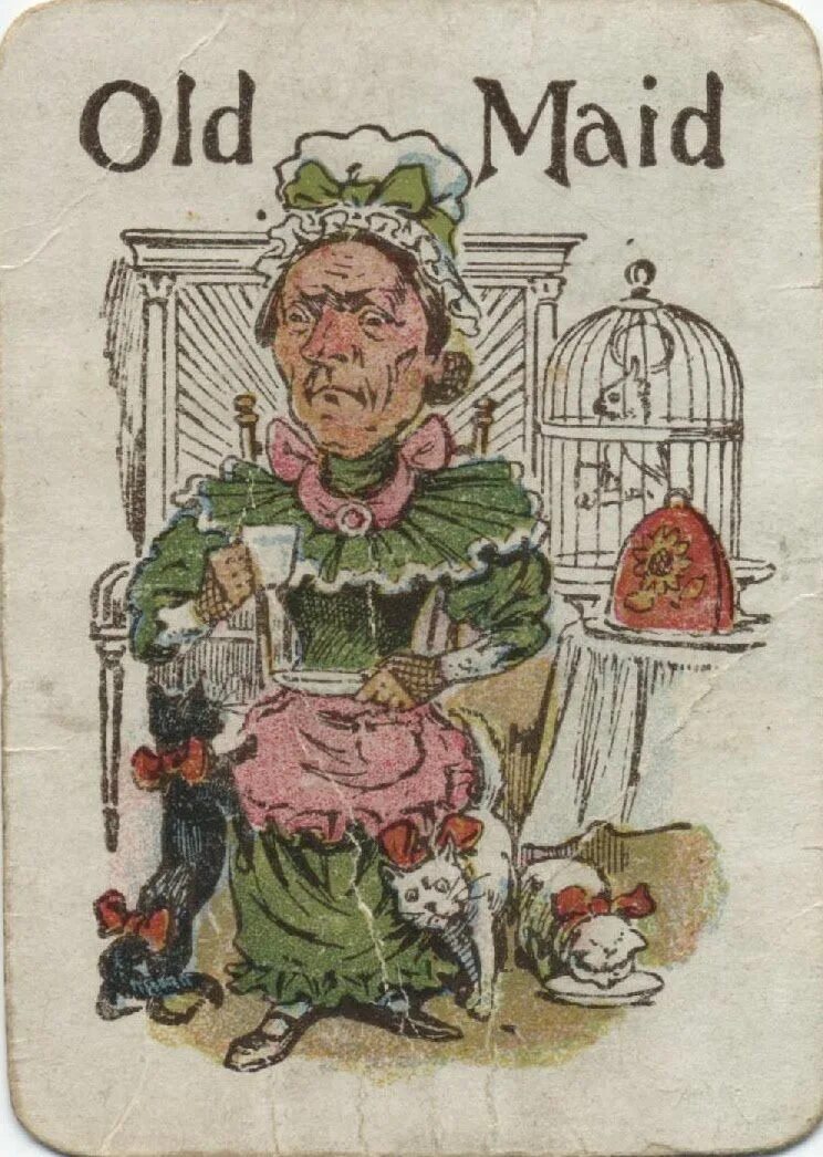 Old cards. Old maid card game. old maid карточная игра. old maid карточная игра 19 век. old card.