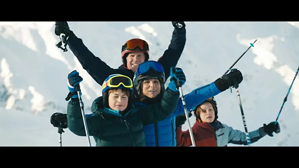 Под откос 2025. Уилл фаррелл downhill 2025 постеры.