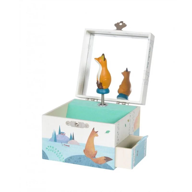 Little fox music box. Little fox music box