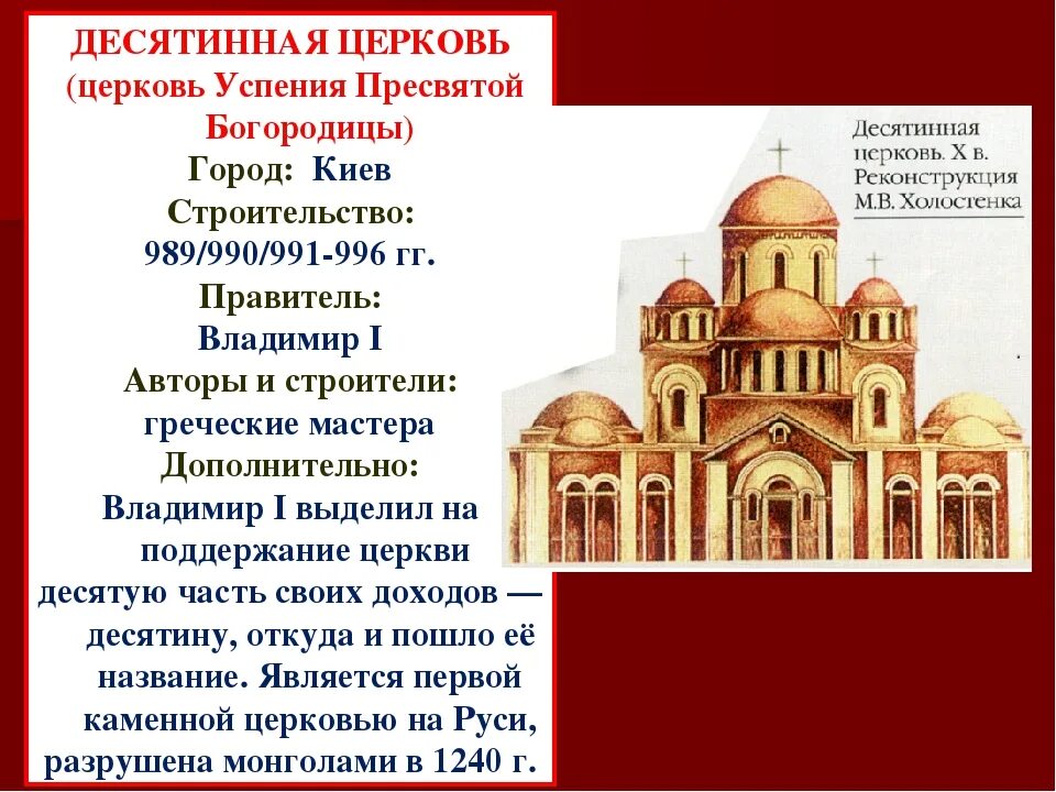 Церковь успенской богородицы. Церковь Успения Пресвятой Богородицы Десятинная. Десятинную Церковь (Церковь Святой Богородицы) в Киеве. Церковь Успения Богородицы Десятинная Церковь в Киеве. Храм Богородицы Десятинная Церковь 989-996 гг.