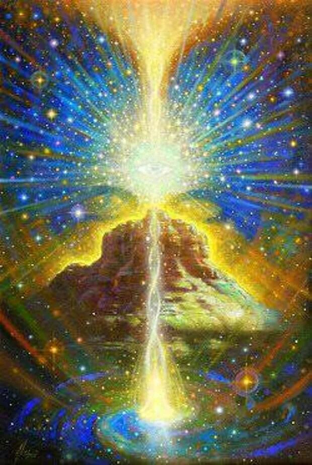 Мироздание творцов. Творец жизни. Ноосфера. Мир эзотерика. Картина космос.